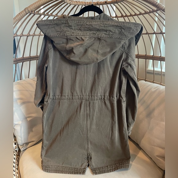 ROOTS | Brown Hooded Utility Jacket Canadian - Picture 2 of 3